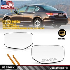 2PCS Heated Mirror Glass L+R For 2008-2012 Ho...