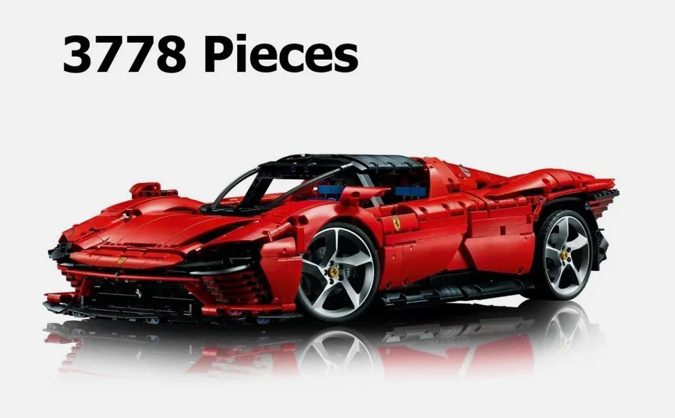 *NEW* MOC 42143 Ferrari Daytona SP3 Supercar Model Technic Set – Free Delivery - Image 4 of 4