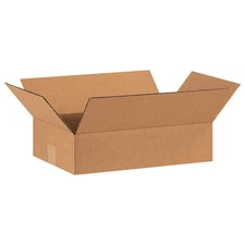 GRAINGER APPROVED 22XK66 PK 25 Shipping Box,15x10x4 in 22XK66