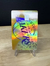 Lakers Holographic Debit Card Skin