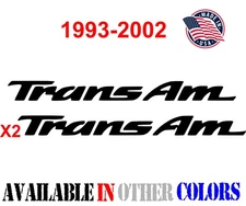 Trans am side decals 93-02 F-body Trans Am Firebird LT1 LS1 Stickers V8 Ram air