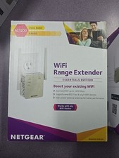  NEW -  NETGEAR EX6120-100NAS AC1200 Dual Band WiFi Range Extender