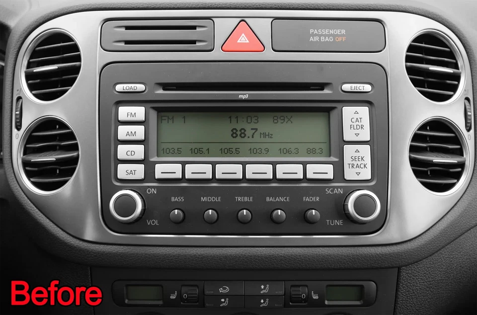 9.7" For Volkswagen Tiguan 2009-17 Android 15 Carplay Car Stereo Radio GPS - Изображение 4 из 4