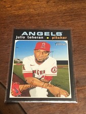2020 Topps Heritage Julio Teheran Los Angeles Angels #516 CC2