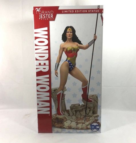 DC Comics Wonder Woman Grand Jester Studios 1:6 Scale Statue New In Box 1500 Run - Picture 2 of 3