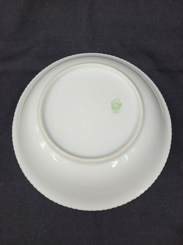 Antique Crown M Bavaria Porcelain 10 1/4" Bowl Hand Painted Floral 1900 - 1920 - Picture 10 of 12