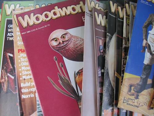 Woodworker Craft Magazine - Job Lot of 43 - 1960 1970's & 1980's - Picture 10 of 12