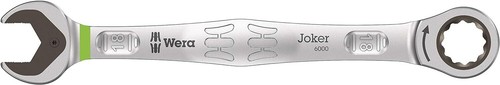 WERA Joker Metric & Imperial Combinazione cricchetto estremità aperta tutte le dimensioni - Foto 11 di 15