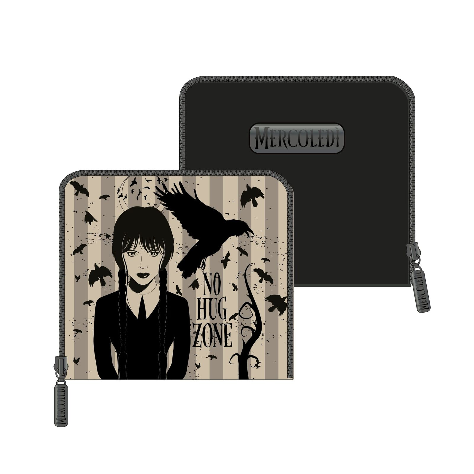 PORTAFOGLIO WALLET MERCOLEDI ADDAMS - SEVEN