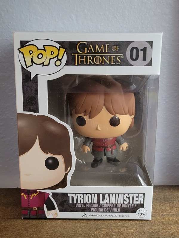 2012 Funko POP! Game of Thrones: Tyrion Lannister #01 - Vaulted Vinyl Figure NIB
