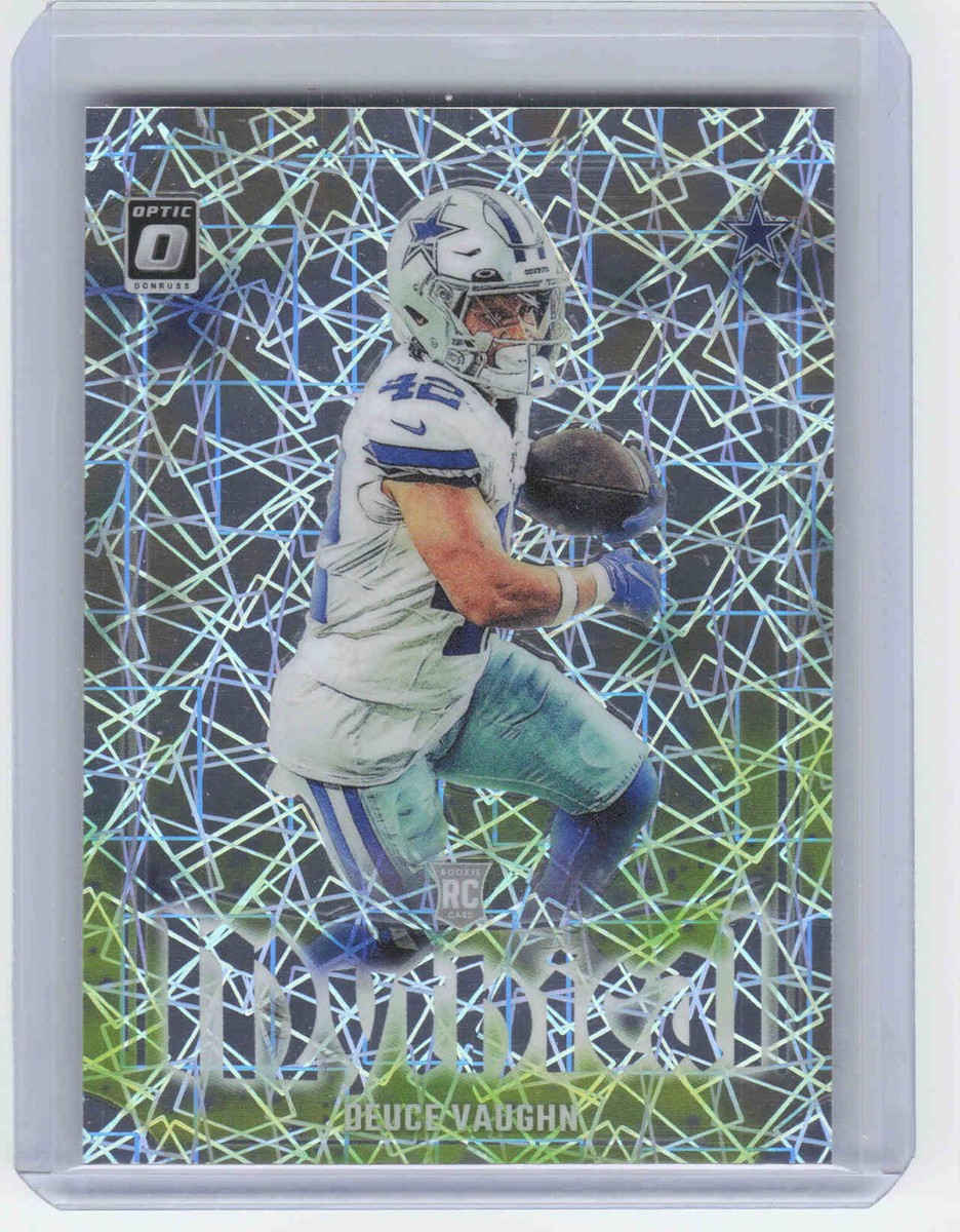 2023 Panini Donruss Optic #19 Deuce Vaughn Mythical Case Hit SSP