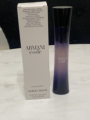 ARMANI CODE Women Eau De Parfum 2.5 Fl. Oz. 75 Ml.  NIB TSTR