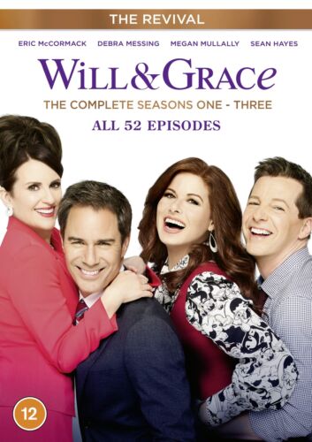 Will & Grace (The Revival): Seasons 1-3 Boxset (DVD) (UK IMPORT) - Picture 1 of 2
