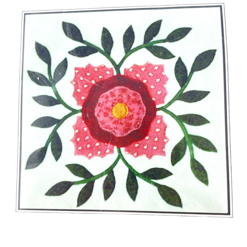 Patti-Ann Quilt Block KIT Seasons Remembered Col. Block No. 8 Calendula - Picture 2 of 3