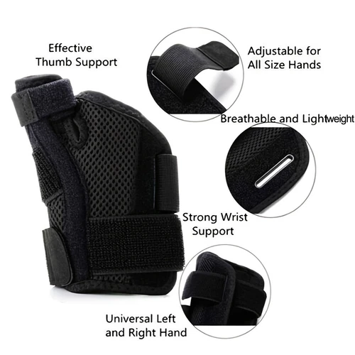 Thumb Spica Support Strap Brace Splint De Quervains Tendonitis Sprain Arthritis - Picture 10 of 20