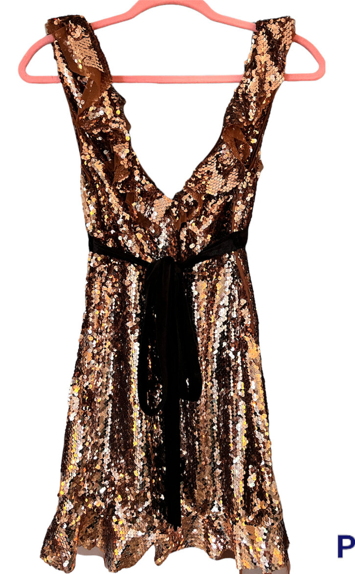 gold free people dress Free People main image 1