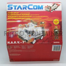 Vintage MATTEL COLECO STARCOM - HARV 7 H.A.R.V. 7 - Empty Box Cutout