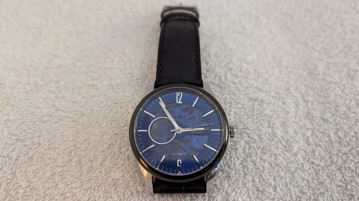 Men s Kenneth Cole Automatic Skeleton Dial Watch KC50224001