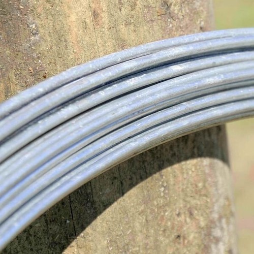 FARMGARD 9 Gauge 10 lbs 170 Ft Coil Smooth Wire Made of Class 3 Steel Galvanized - Picture 4 of 7