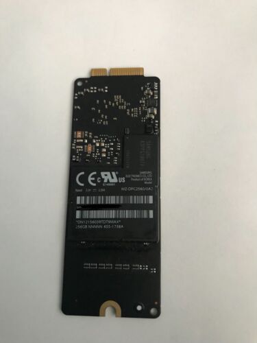 Apple ssd Samsung MZ-DPC2560/0A2 256GB MacBook Pro Retina 2012-2013