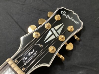 ギター Epiphone Les Paul Custom Pro coil&phase Epiphone Les Paul Custom PRO Electric Guitar Ebony | Guitar