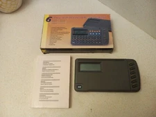 6-Language Pocket Translator Travel  Alarm Calculator Needs Batteries NEVER USED