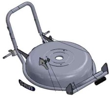 telaio Scocca piatto chassis rasaerba HM PM 53 A  tosaerba GRIN NUOVA VERSIONE