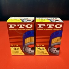 PTC P5436 Engine Oil Filter (Lot of 2)