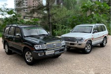 1:18 Toyota Land Cruiser 4700 LC100 Diecast SUV Car Model Toys for gifts Green