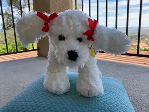 maltipoo plush toy