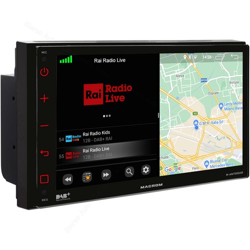 SINTOMONITOR 2din Autoradio Android Wi-Fi Bluetooth USB Retrocamera 3 Uscite RCA - Foto 1 di 10