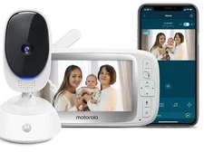 Motorola Connect40 Video Baby Monitor - 5" Parent Unit - 2-Way Audio