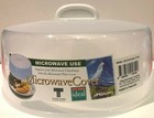 2 X MICROWAVE COVER BOWL/PLATE COVERS,HANDLE,PREMIUM QUALITY,FOOD SPLATTER COVER