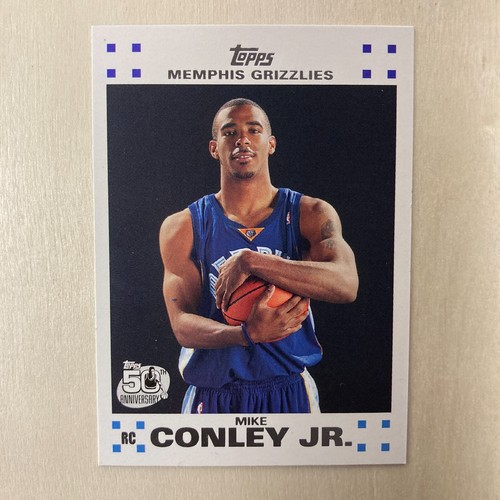 Mike Conley Jr 2007-08 Topps Rookie Set #4 Rookie RC NBA Memphis Grizzlies
