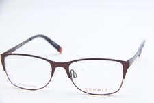 NEW ESPRIT ET 17436 COLOR-531 VIOLET GUNMETAL AUTHENTIC FRAMES EYEGLASSES 51-16