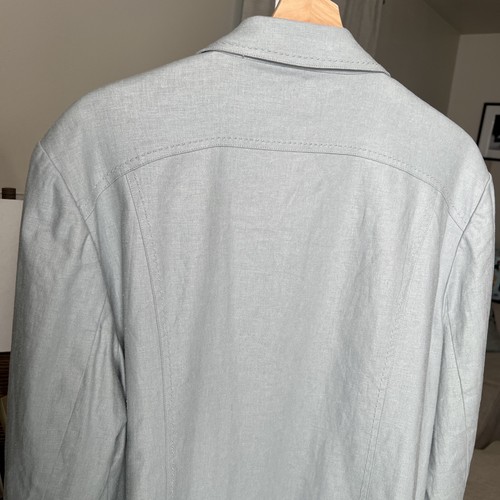 Chico’s Captiva Isle Trentino Jacket Light Blue Size 3/XL (16) NWT $128 - Picture 11 of 15