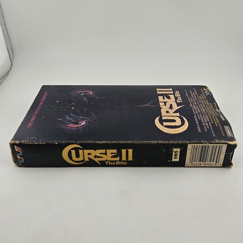 Curse II The Bite VHS 1989 Cult Horror Original Movie Unrated - Picture 7 of 17