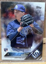 2016 Topps Update #US67 Blake Snell RC Rookie Tampa Bay Rays Baseball Card