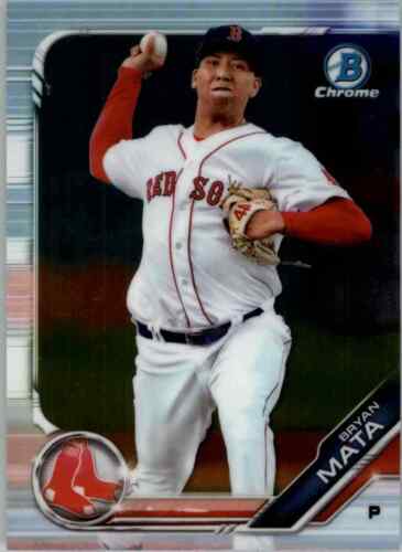 2023 Bowman Chrome Brooks Brannon 1st Yellow/Orange Vapor Wave #/75 - Red  Sox