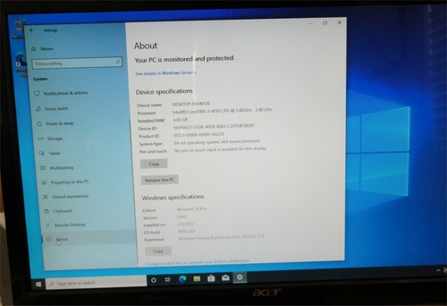 HP Prodesk 600 G1 SFF i3-4130 3.40Ghz 4GB RAM 320GB HDD Windows 10 PRO #145 - Afbeelding 8 van 9