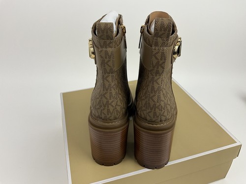 Michael Kors Women’s US Size 8 Parker Lug Bootie 40F2PKME8L New In Box - Picture 4 of 12