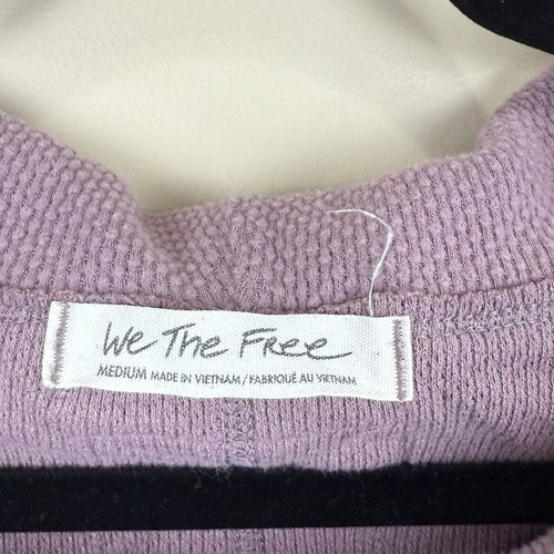 We the Free People Hazy Heart Off the Shoulder Thermo Top Champagne Dream Gr. M - Bild 5 von 7