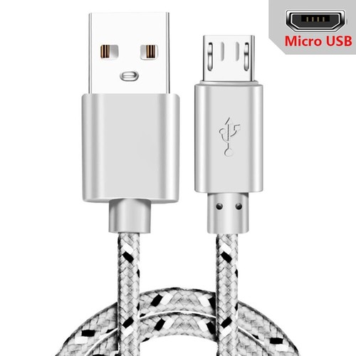 Câble micro USB câble chargeur de synchronisation de données pour téléphone Samsung Huawei Xiaomi Android - Photo 11 sur 11