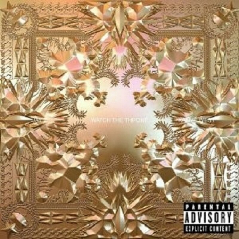〈新品未開封〉JAY-Z & KANYE WEST 限定2LP Kanye West Jay Z Watch the Throne Vinyl Record 2xLP Near