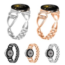 For Google Pixel Watch 1 2 Bling Rhinestones Bracelet Stainless Steel Band Strap