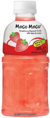 MOGU MOGU Fruit Juice with Nata De Coco 320ml mixed Flavour (24 Bottles) - Picture 9 of 9