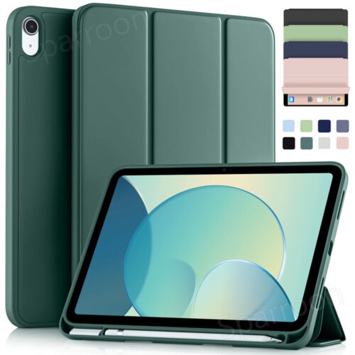 Smart Case For iPad 11/10/9/8/7/6/5th Pro Air 11 13 M3 2025 with Pencil Holder - Picture 2 of 72