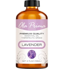 Lavender Essential Oil - Multiple Sizes - 100% Pure Amber Bottle