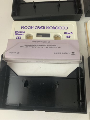 MOON OVER MOROCCO JACK FLANDERS Set of 7 Audio Cassette Tapes, VG - Picture 5 of 9