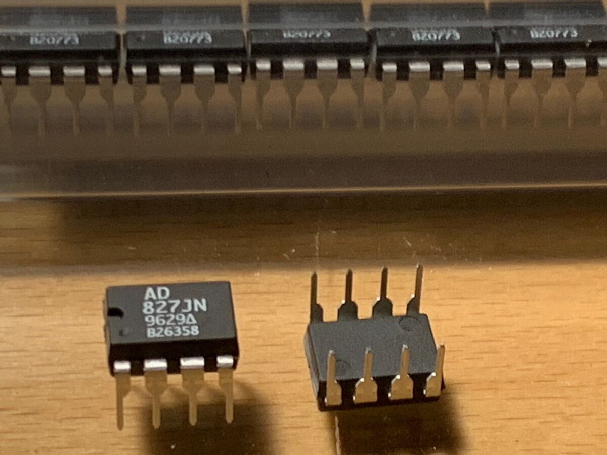 AD827JN - High Speed Low Power Dual Op Amp IC, DIP-8 | eBay AD827JN - High Speed Low Power Dual Op Amp IC, DIP-8 | eBay